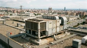 climatización nave industrial Barcelona